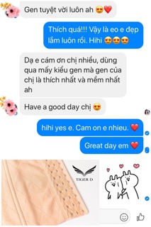Gen nịt bụng móc cài Tiger D