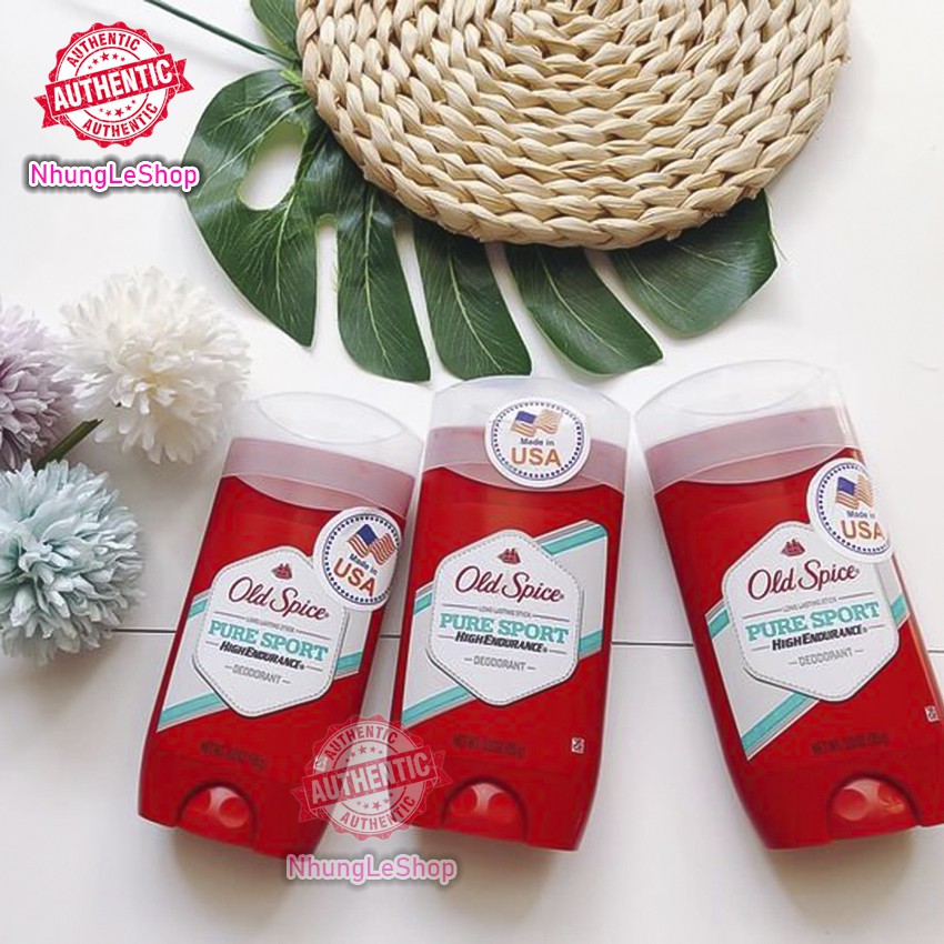 Lăn Khử Mùi Old Spice Pure Sport Hàng Chính Hãng Từ Mỹ