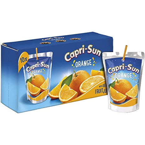 ( Bán sỉ ) Lốc 10 gói Nước trái cây Capri-Sun gói 200ml