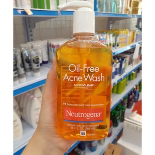 SỮA RỬA MẶT TRỊ MỤN OIL FREE ACNE WASH NEUTROGENA 269ML