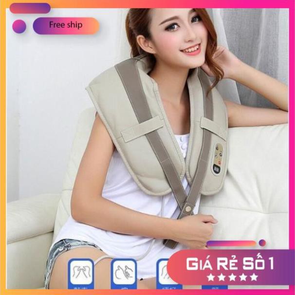 Đai massage đấm lưng-vai-cổ-gáy toàn thân siêu tiện lợi