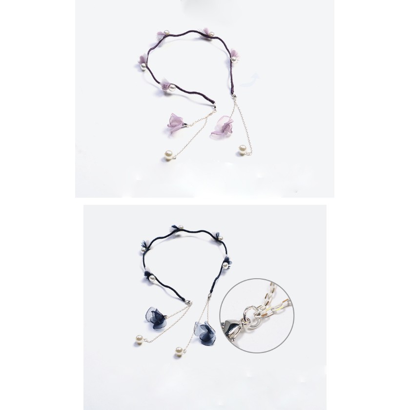 Bờm và bông tai Vintage dễ thương 2in1 thời trang Hàn Quốc BN98