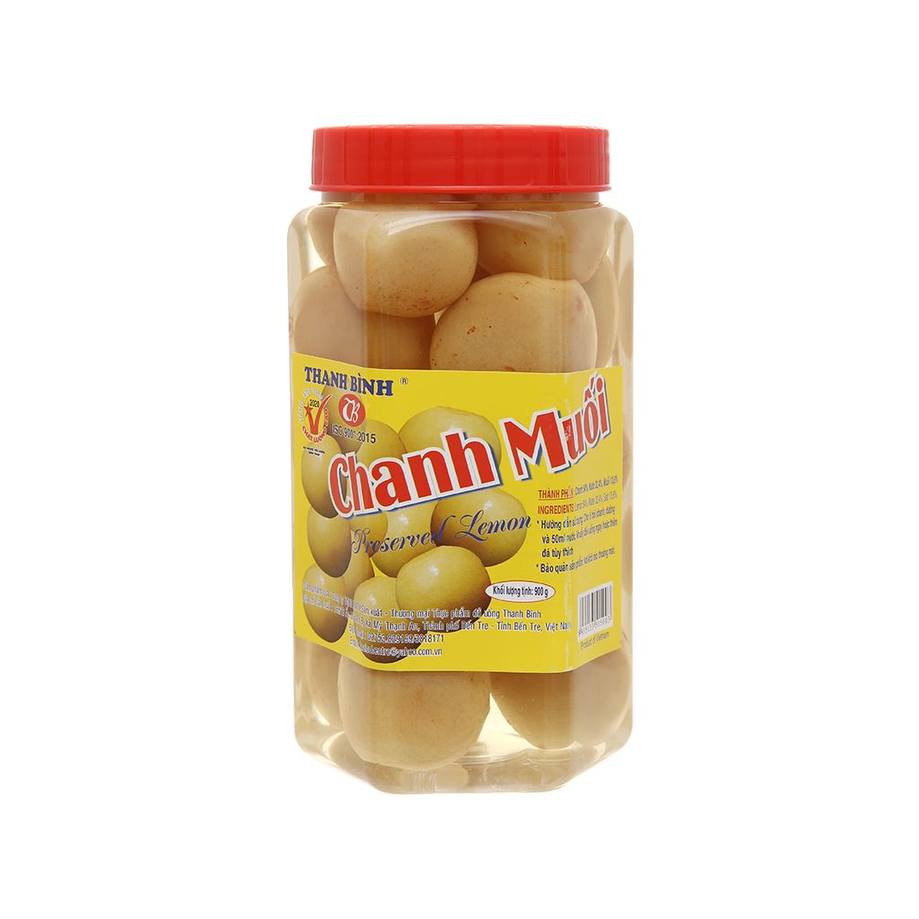 Chanh muối Thanh Bình hũ 900g