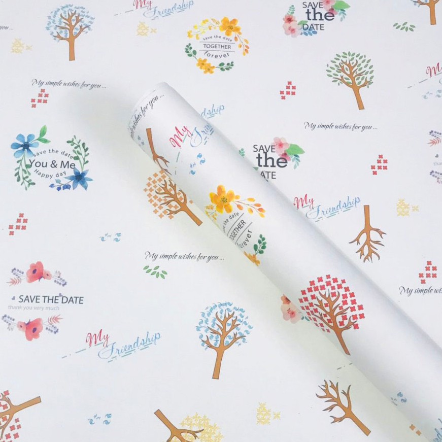 Giấy Gói Quà đẹp, Nhiều Màu Sắc và Họa Tiết cực đẹp để lựa chọn - Phụ kiện Hani