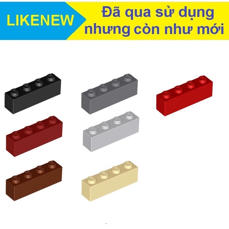 Đồ chơi xếp hình Lego Gạch lẻ Brick 1 x 4