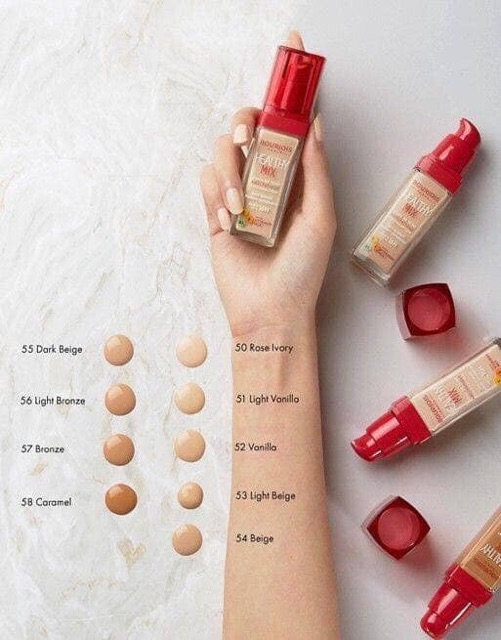 Kem nền Bourjois healthy mix serum foundation 51 - Pháp