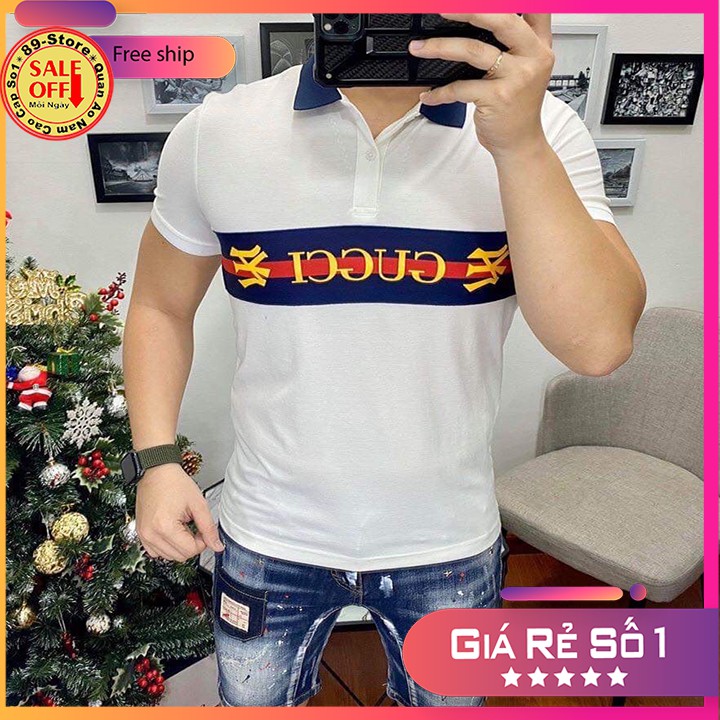 Áo Thun Nam Tay Ngắn Có Cổ Cao Cấp Thích Hợp Moi Lứa Tuổi Cam Kết Về Chất Lượng 🌟GIÁ RẺ NHẤT🌟