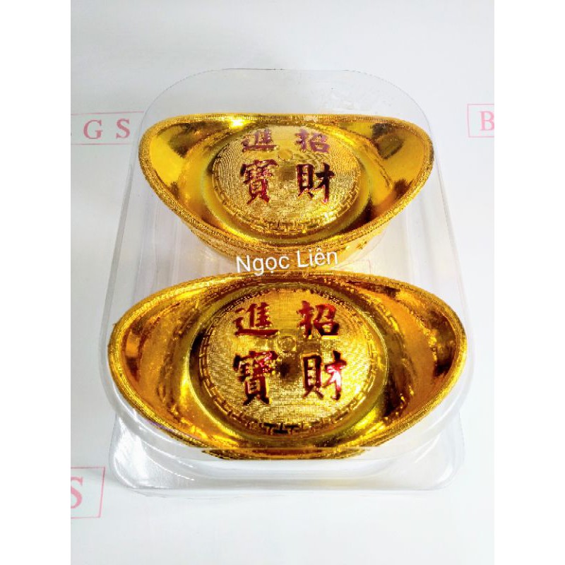 Thỏi vàng tài lộc trưng tết, bàn thần tài