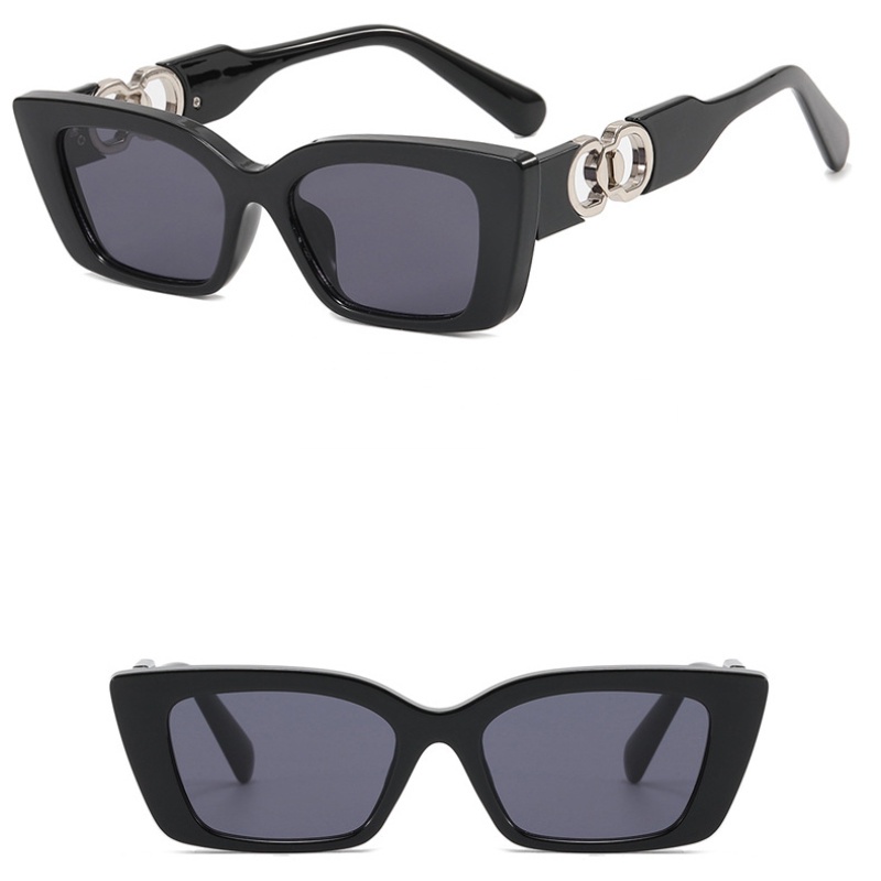 (KIQI-FASHION) COD Kính Mát Mắt Mèo Thời Trang Chống Tia UV Cho Nam Và Nữ