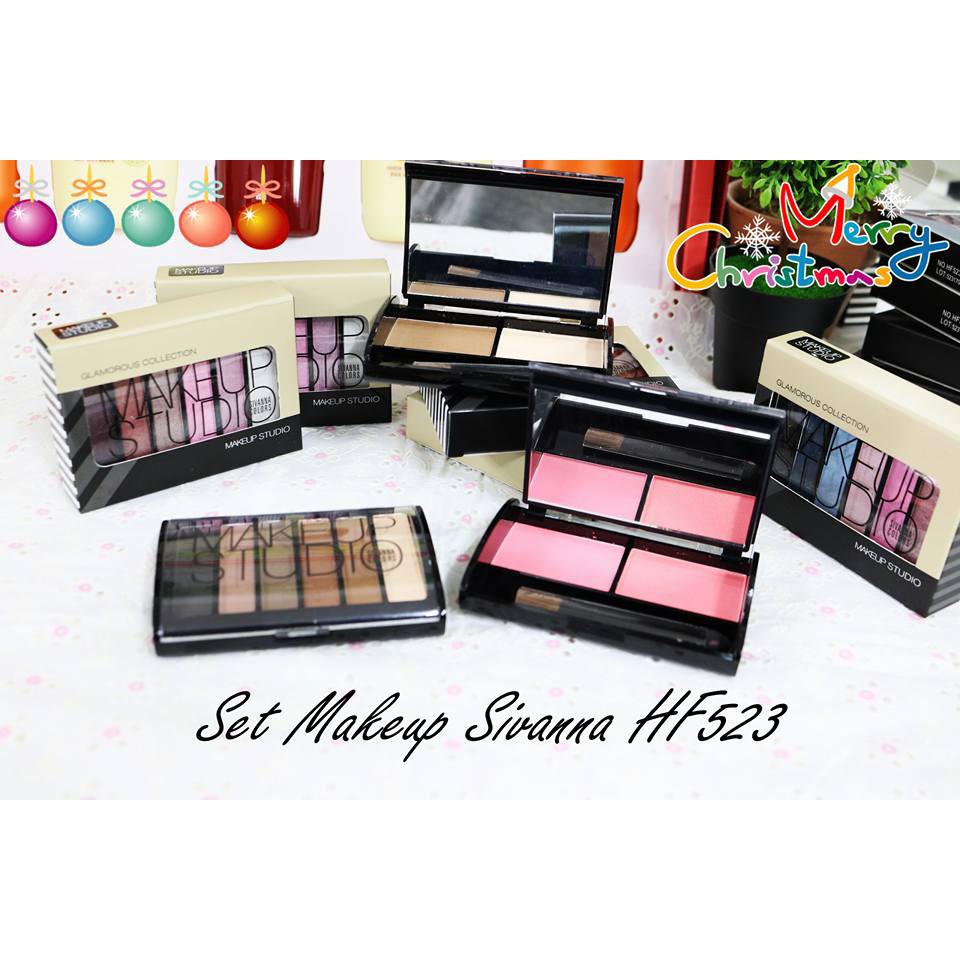 Set trang điểm Sivanna 2 tầngng HF523 - HÌNH SHOP TỰ CHỤP