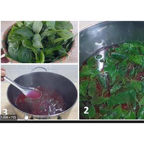 {HỎA TỐC HCM} LÁ CẨM NẤU XÔI, LÀM MÀU THỰC PHẨM