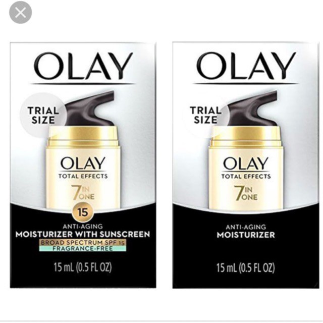 Kem chống lão hoá Total Olay Effects 7 in 1 trial size 15ml (chuẩn Mỹ)