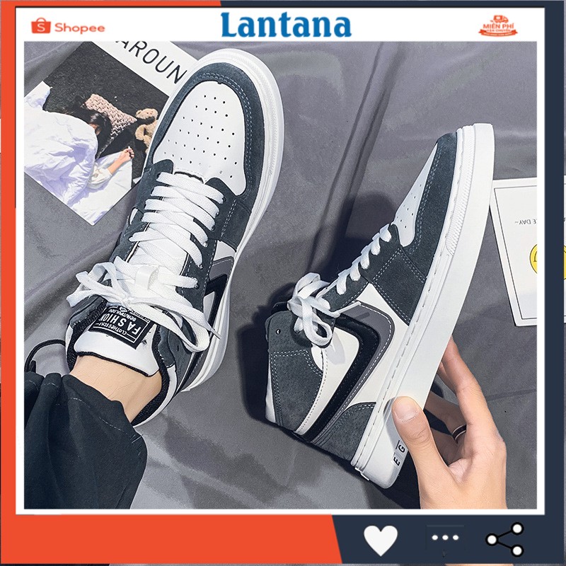 Giầy tăng chiều cao nam ❤️FREESHIP❤️ giày thể thao nam cổ cao ôm chân ,Sneaker nam trẻ trung năng động JD02