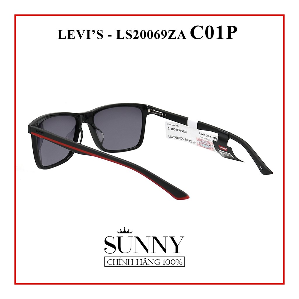 Kính mát Levis LS20069ZA nhiều màu chính hãng, thiết kế dễ đeo bảo vệ mắt