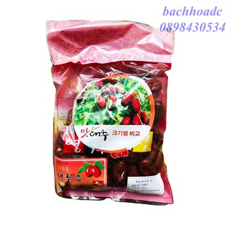 [date 2024] Táo Đỏ Sấy Khô Hàn Quốc Loại 1 Túi 500g