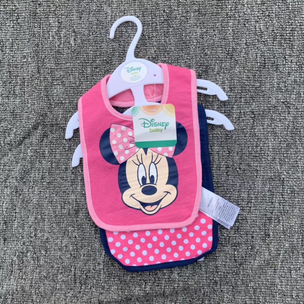 Set 2 yếm cho bé chống thấm Disneybaby