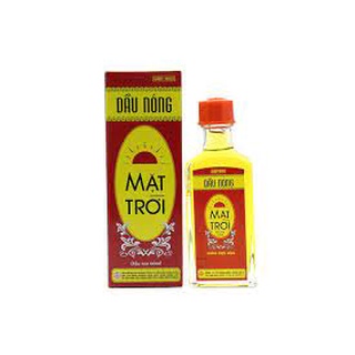 DẦU NÓNG MẶT TRỜI 60ml
