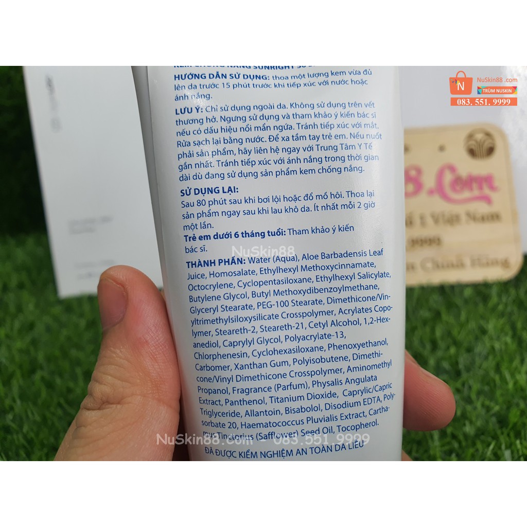 Kem Chống Nắng Nuskin Sunright 50 Spf50 +++