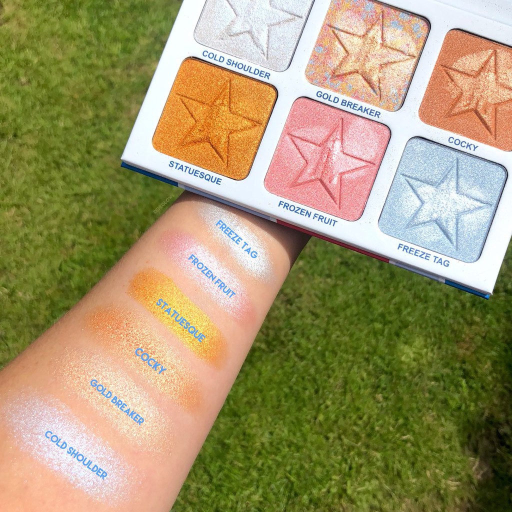 Jeffree Star - Bảng Bắt Sáng Jeffree Star - Brain Freeze Skin Frost Pro Palette