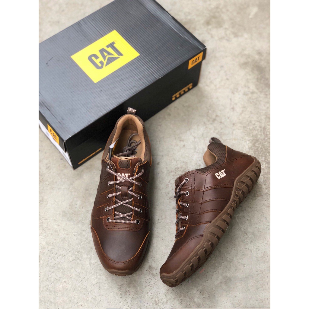 Original Caterpillar CAT Men's Footwear Work Genuine Leather Boot Shoes 1650028
