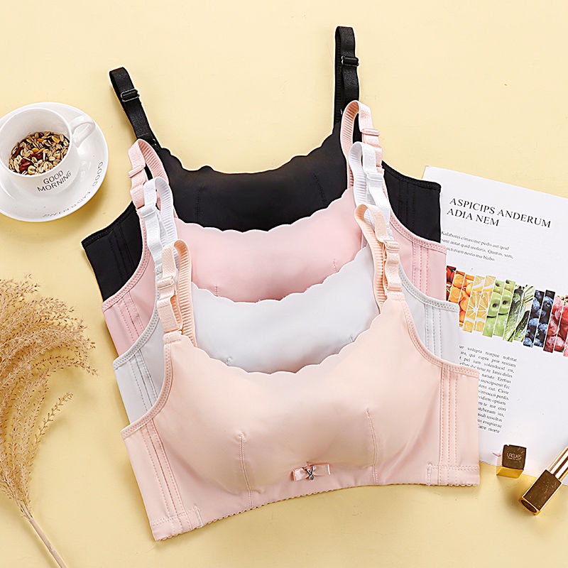 Áo Ngực Không Gọng Thép 8CM Có Thể Điều Chỉnh Dây Áo Ngực Nhỏ Siêu Dày
