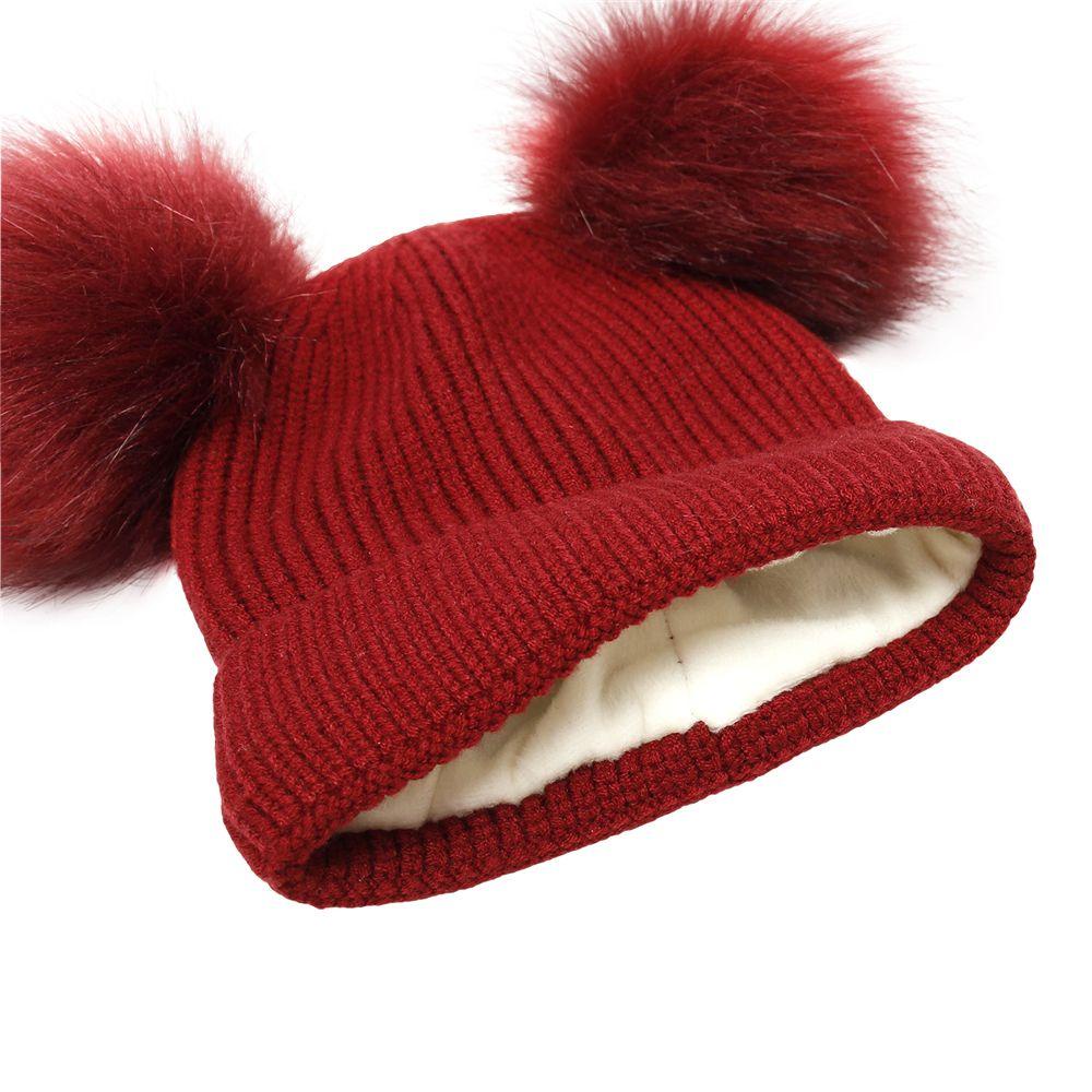 Mũ Len Dày Dặn Giữ Ấm Mùa Đông Thời Trang Dành Cho Nữ