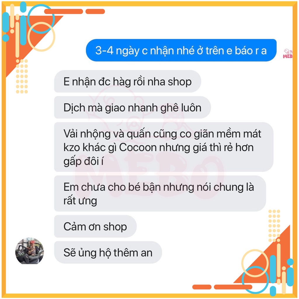 Nhộng Dài - Nhộng chũn giúp bé sơ sinh ngủ ngon, không giật mình - Hàng Chính Hãng