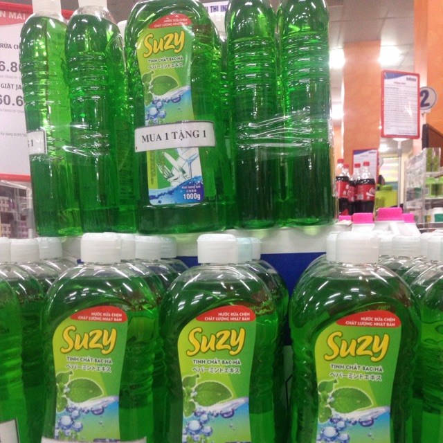  nước rửa bát suzy 1000ml