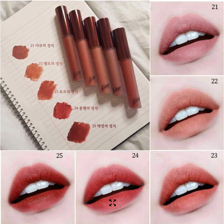 Son Kem Lì Bbia Last Velvet Lip Tint Version 3-5 (chính hãng)