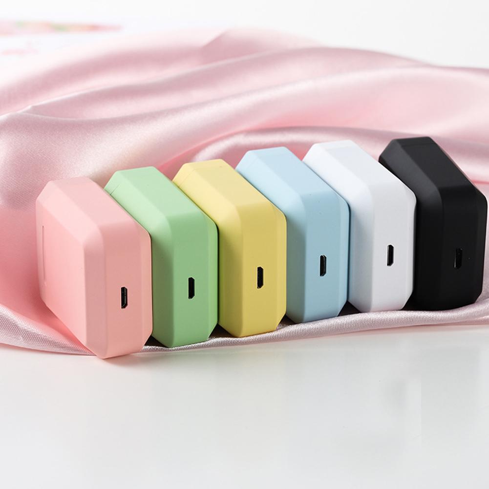 1 Tai Nghe Bluetooth Không Dây Tws 5.0 Màu Macaron