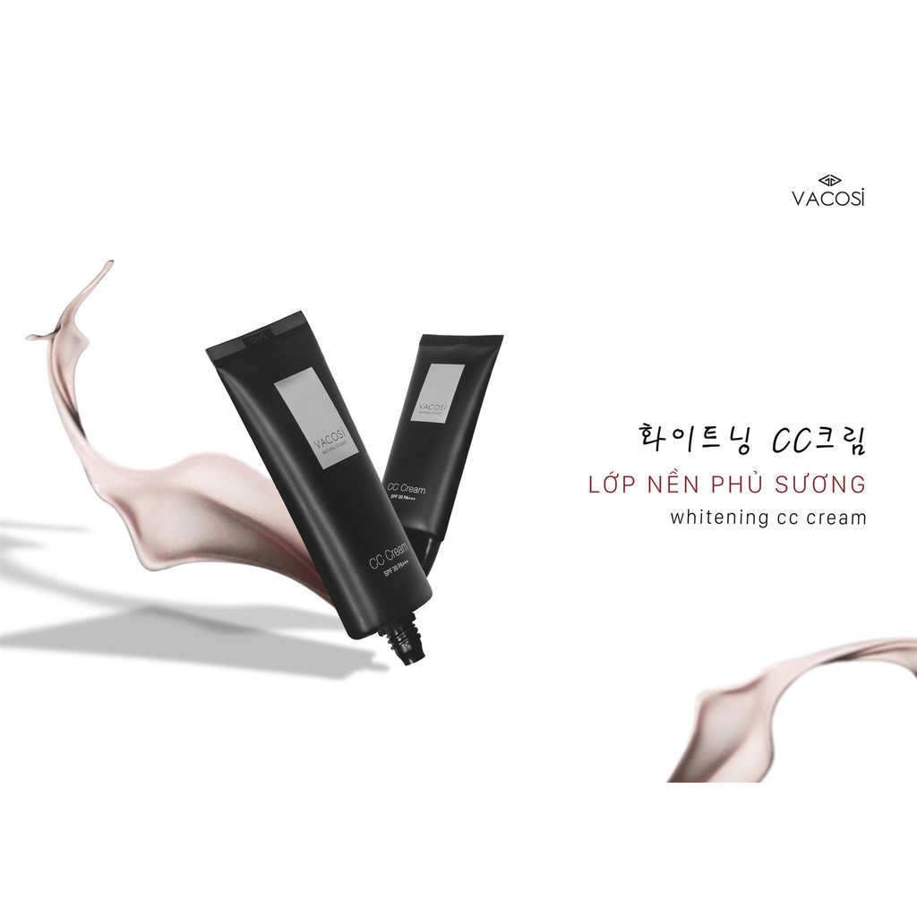 KEM NỀN CC SÁNG DA VÀ HIỆU CHỈNH MÀU VACOSI