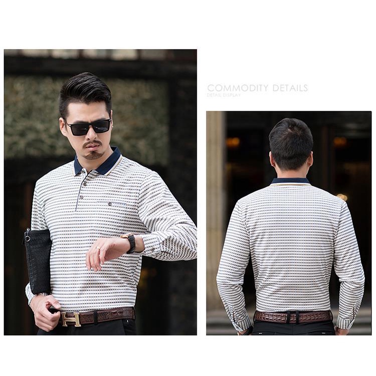 Áo Thun Polo Mỏng Tay Dài Thời Trang Mùa Hè Dành Cho Nam