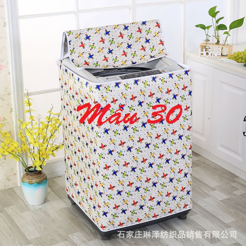 Vỏ bọc máy giặt siêu bền lồng đứng (cửa trên) cho máy to từ 10kg đến 13kg