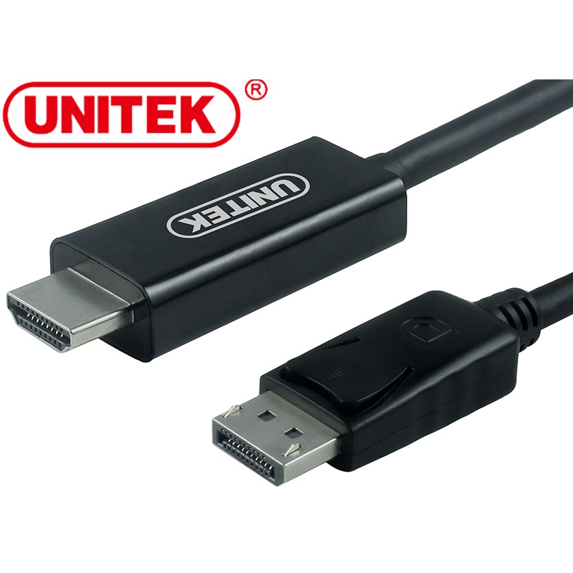 UNITEK Cáp chuyển đổi DisplayPort sang HDMI Full HD 1.8mét Y-5118CA