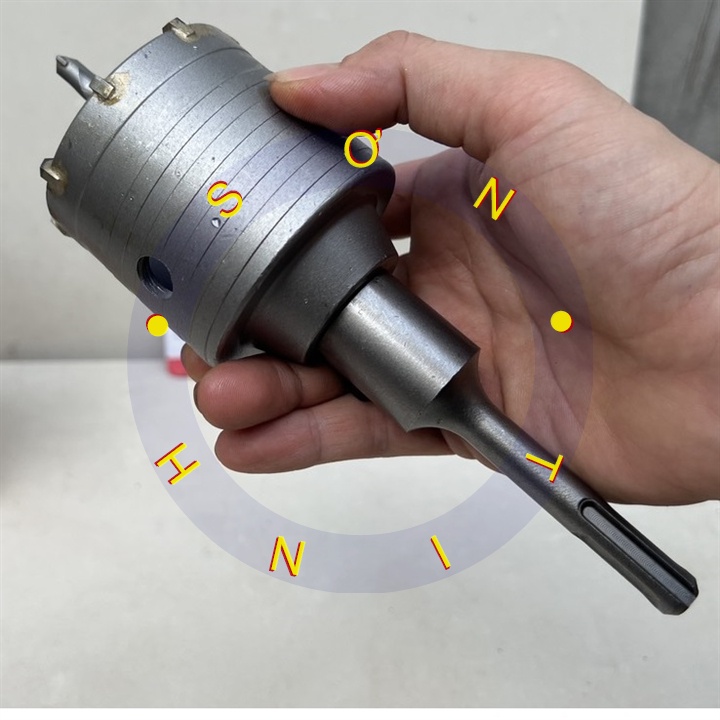 Mũi khoan lỗ khoét lỗ tường bê tông 65mm TOLSEN 75891