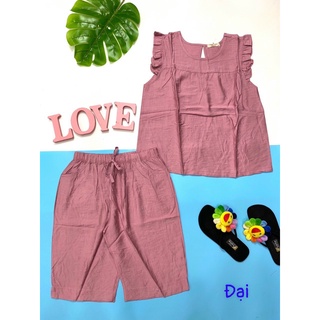 Bộ lửng vải xô thời trang