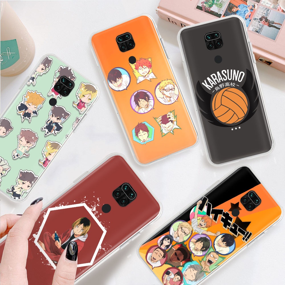Ốp Điện Thoại Trong Suốt Cho Xiaomi Redmi Note 4 Prime 4a 4x A1 Pro Pocophone F1 Poco F2 M3 X3 Nfc Tb34 Haikyuu