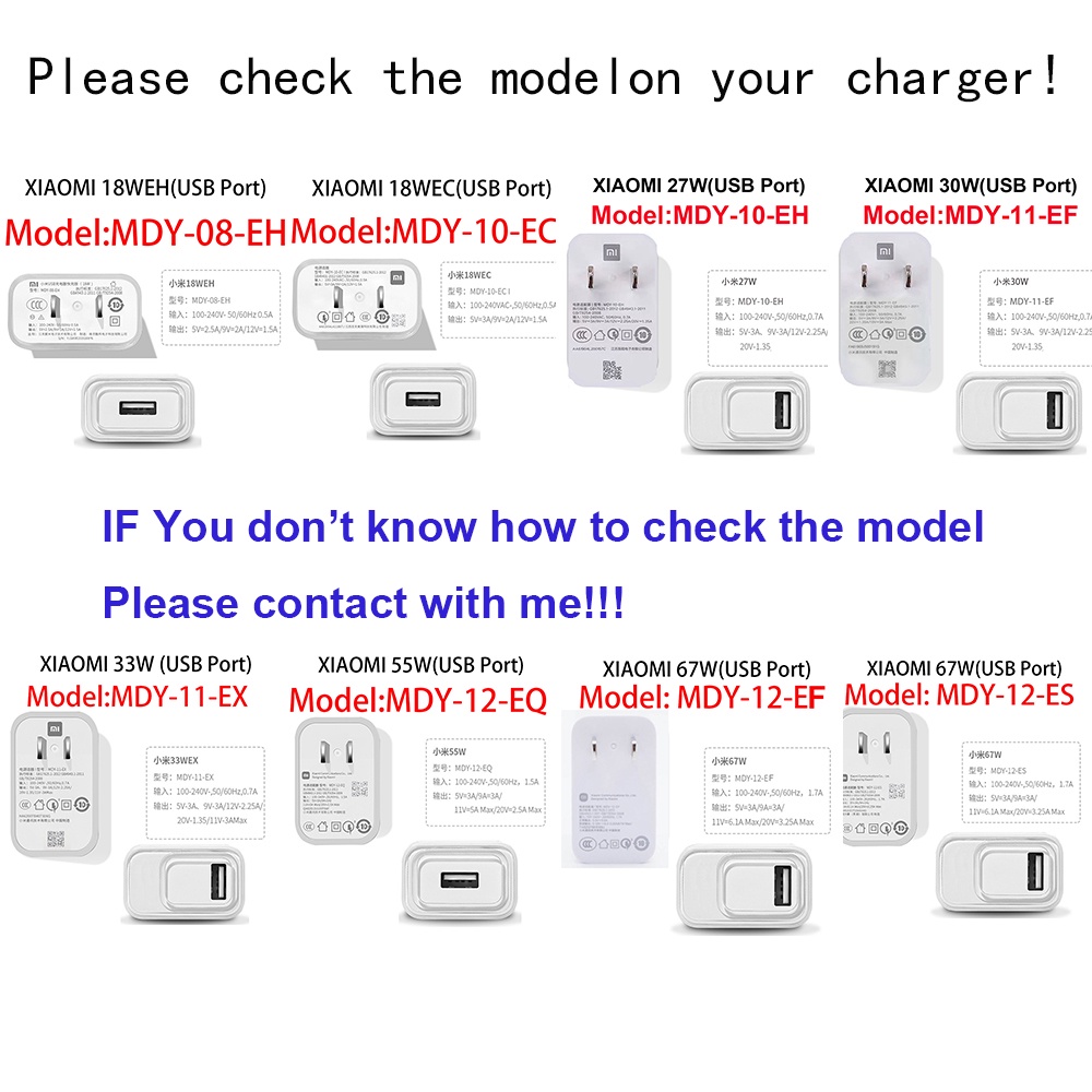 Ốp Điện Thoại xiaomi 18W / 27W / 30W / 33W / 55W / 67W / 120W xiaomi NOTE 11 Pro 11t Pro 11Youth / 10 / Redmi K40 / K40 Pro / K40 Pro + / K30 Pro / 10x Pro / T10X Pro