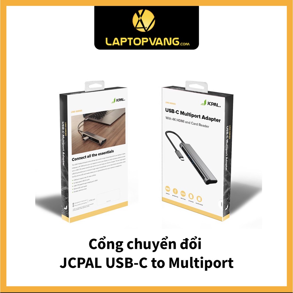 Cổng chuyển đổi JCPAL Multiport 6in1