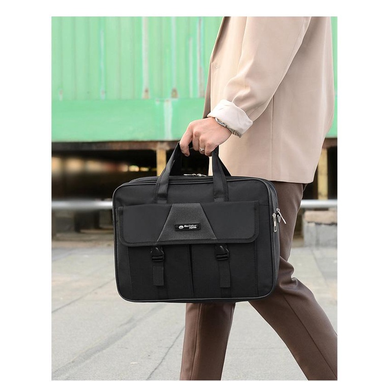 Cặp văn phòng laptop đeo chéo đeo vai Case trung tâm 4 kiểu Shalla GSR