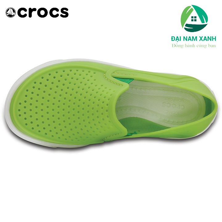 Giày Crocs Trẻ Em CitiLane Roka Slip-On (màu Volt Green)