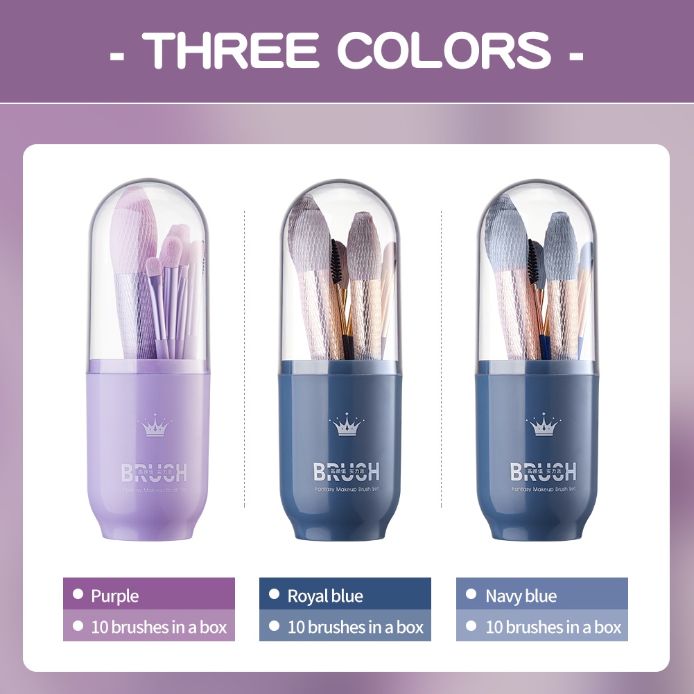 Bộ cọ trang điểm GECOMO chuyên nghiệp cao cấp