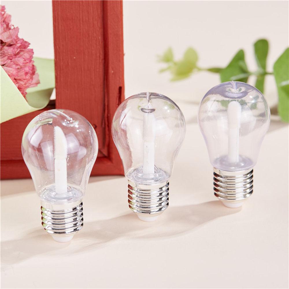 Set 1 / 5 Ống Đựng Son Môi Mini Bằng Nhựa Họa Tiết Hoa Lá Dễ Thương