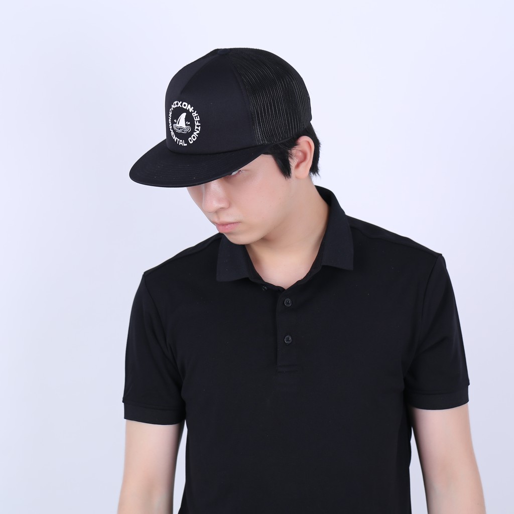 Mũ nón snapback Nixon lưới đen chính hãng 757