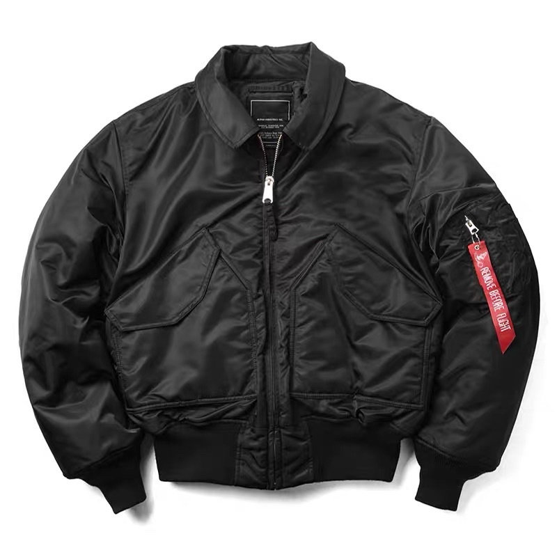 Áo bomber nam có cổ hàng quảng châu loại đẹp