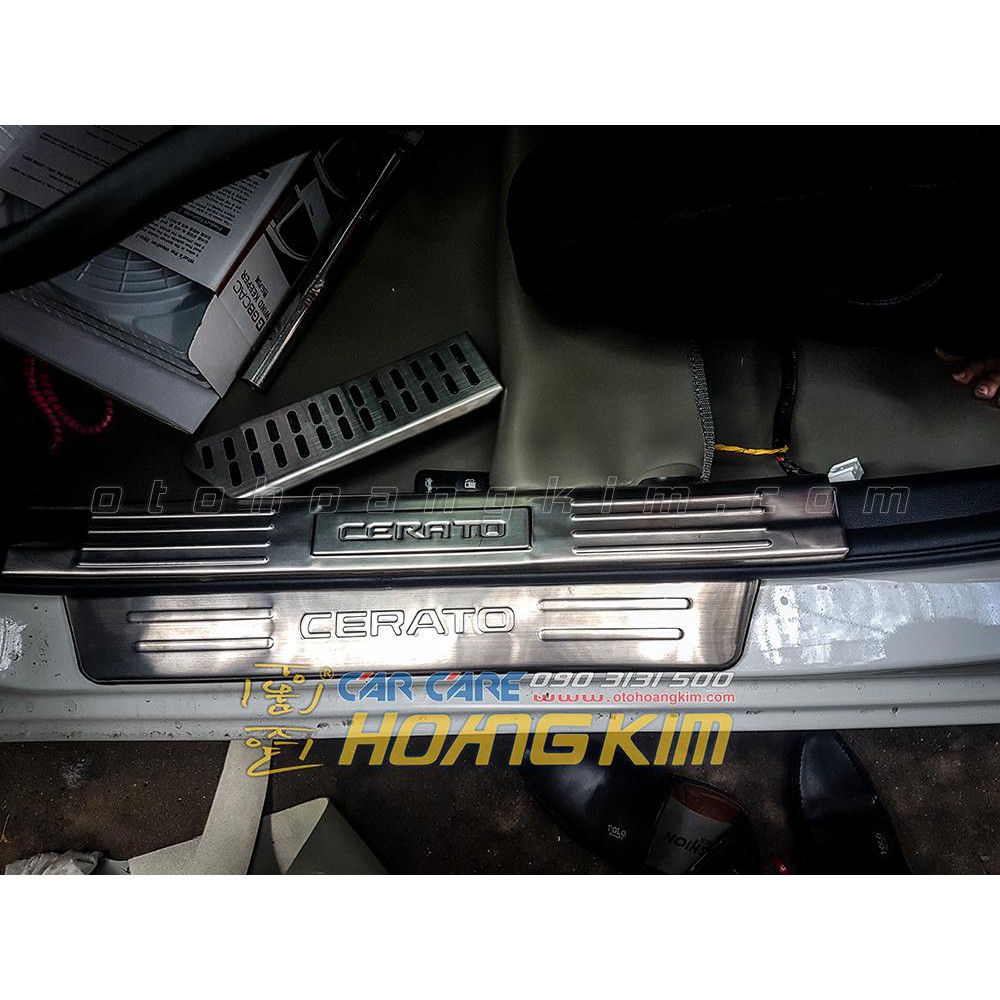 ốp bậc trong ngoài kia cerato 2014 - 2018