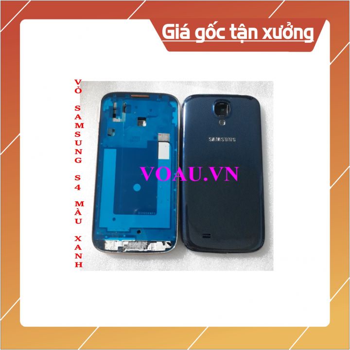 VỎ SAMSUNG S4 MÀU XANH