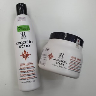 DẦU GỘI -HẤP PHỤC HỒI & DƯỠNG ẨM CHO TÓC KERATIN REAL STAR 350ML-500ML