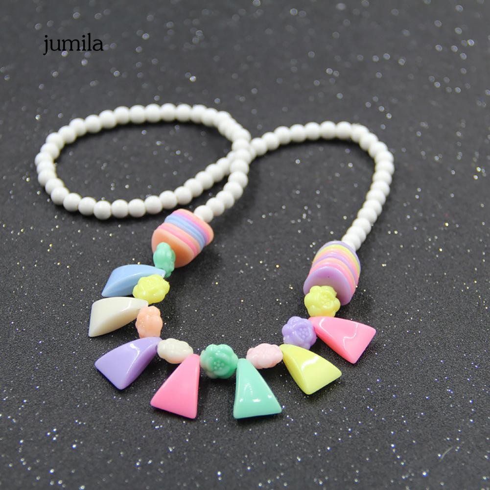 Hạt nhựa nhiều màu sắc dùng làm đồ trang sức thủ công