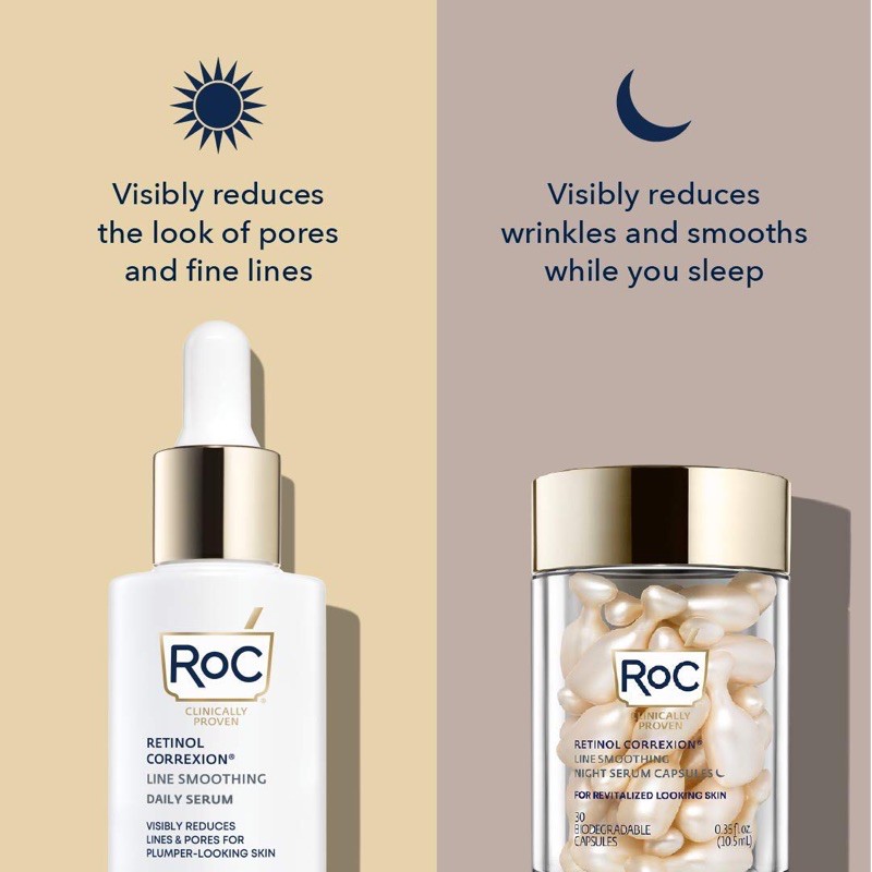 [New] Serum chống lão hoá Roc Retinol Correxion Line Smoothing 30ml